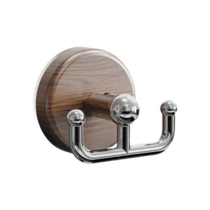 Luxury Wood Grain Vacuum Double Hook